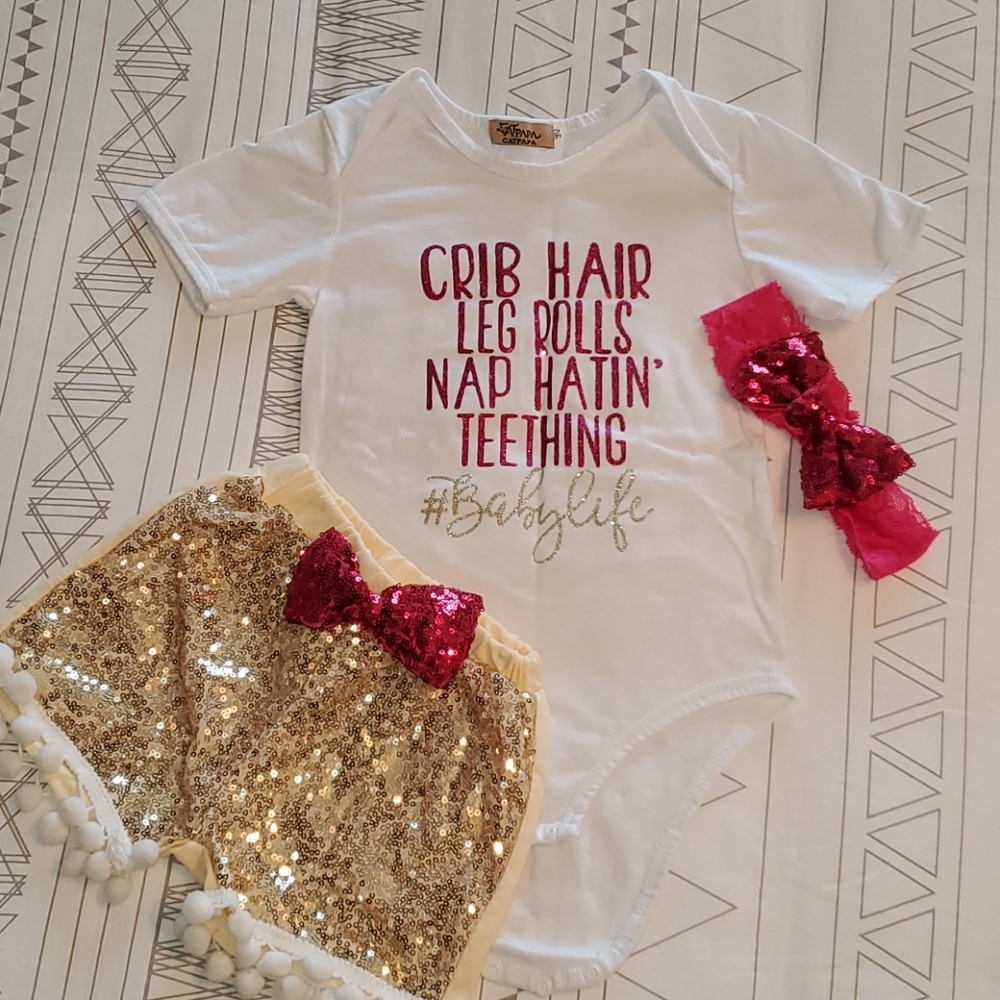 Baby Life 18 month sequin outfit